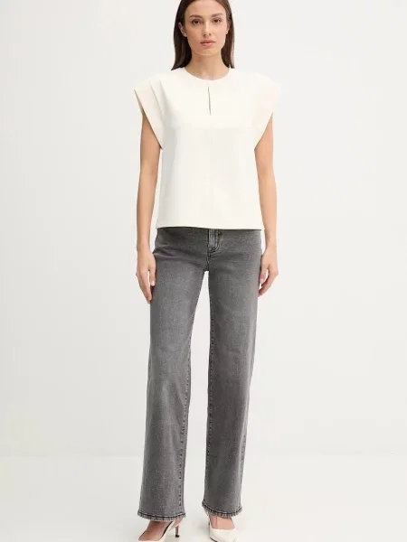 Блузка Joop! однотонна бежевий