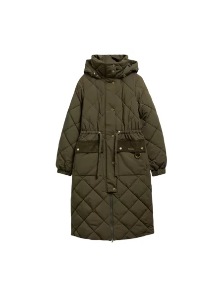 Kurtka puchowa Barbour zielona