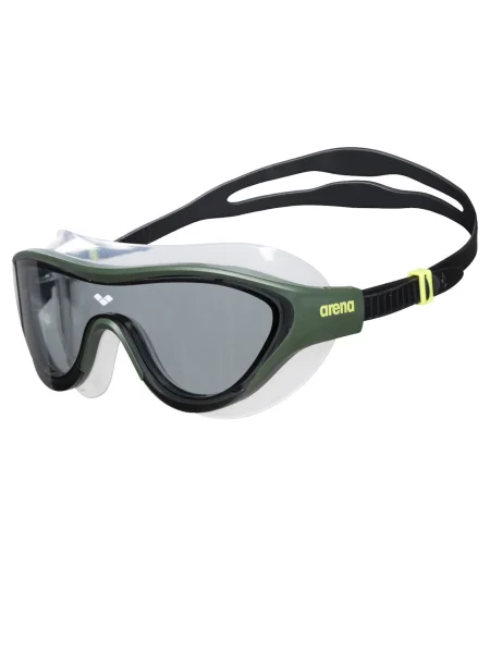 ARENA Ochelari THE ONE MASK galben / verde negru