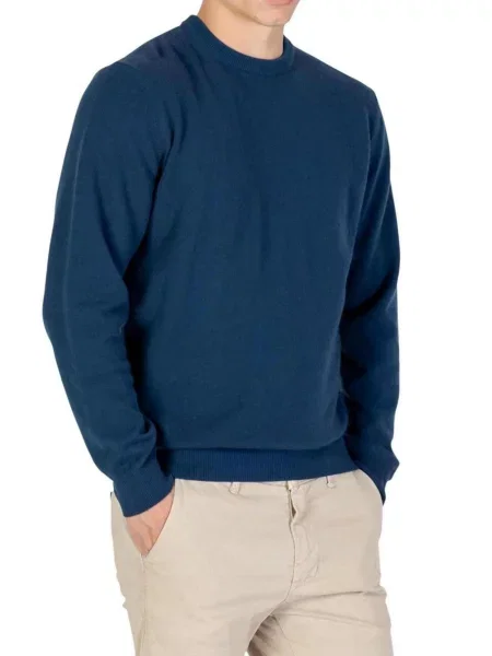 Пуловер Yos синьо