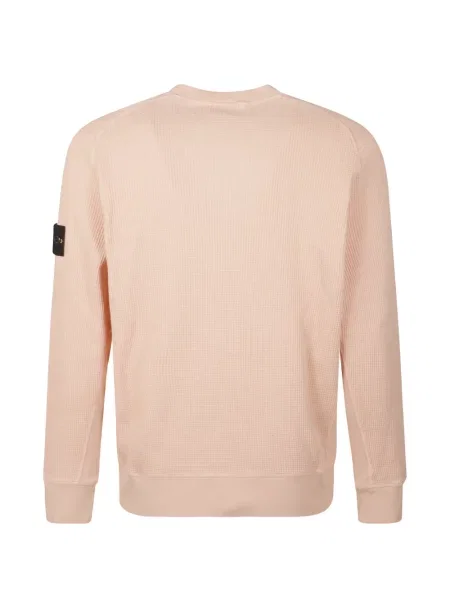 Hanorac Stone Island cu strasuri roz