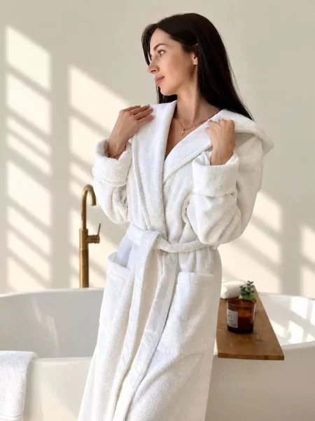 Халат Cosy білий