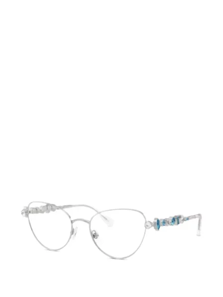 Ochelari de soare Swarovski cu imprimeu geometric