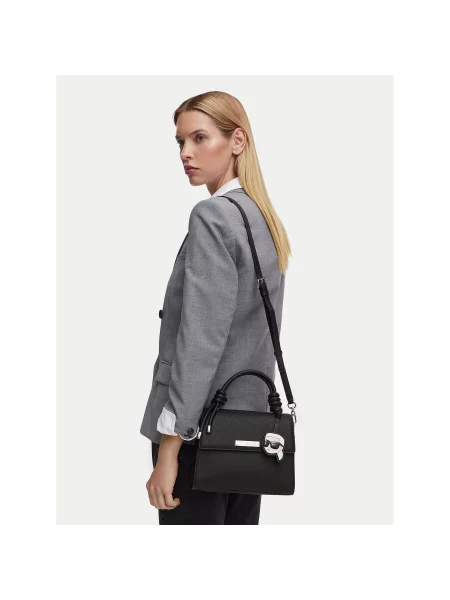 Geanta crossbody Karl Lagerfeld din piele negru