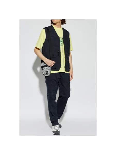 Kamizelka Stone Island z kamieniami niebieska