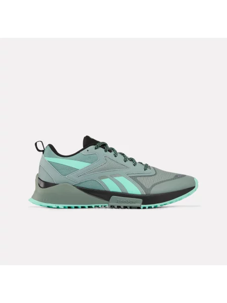Reebok buty Lavante Trail 2 male Light Fog/Atomic Aqua/Black Size: czarne