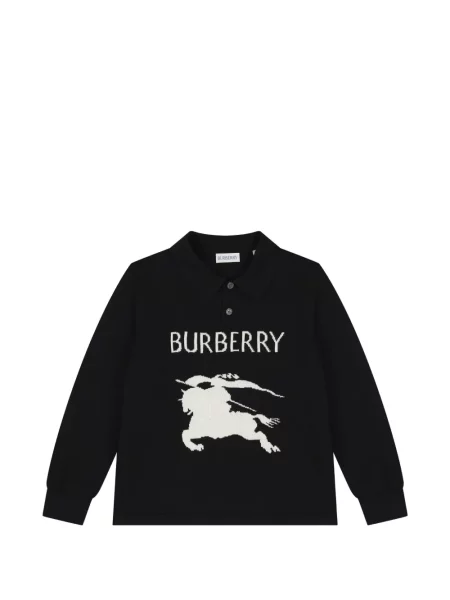 Sweter dziecięcy Burberry czarny
