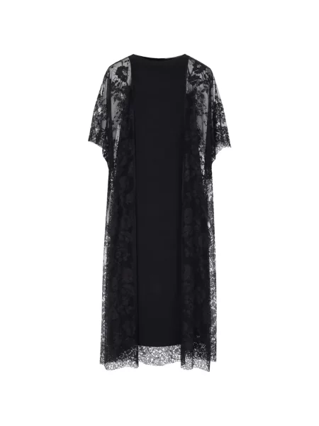 Rochie midi Zimmermann din dantelă negru