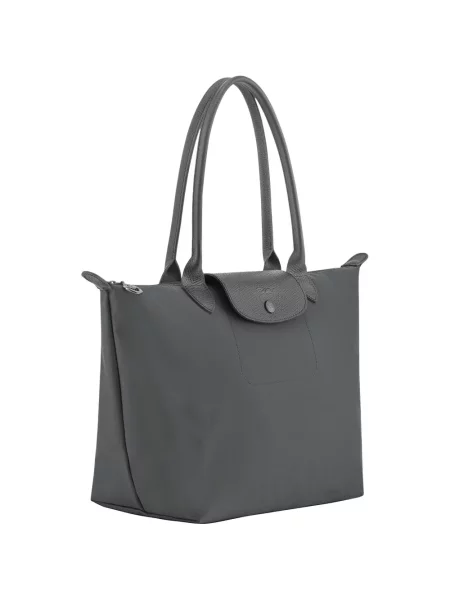 Torbica Longchamp na jedno rame siva