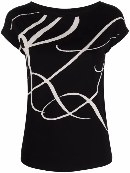 Top Lauren Ralph Lauren cu imagine negru