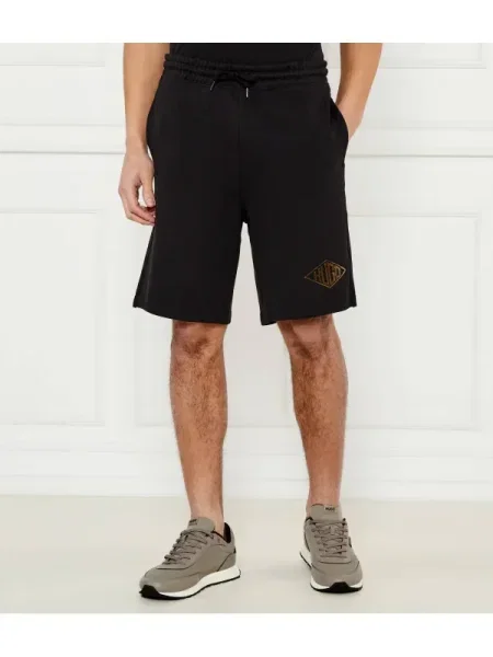 HUGO Pantaloni scurți Damtus | Relaxed fit negru