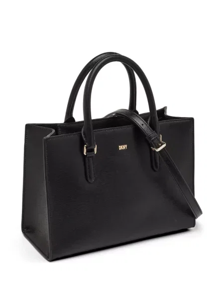 Geantă shopper Dkny din piele negru