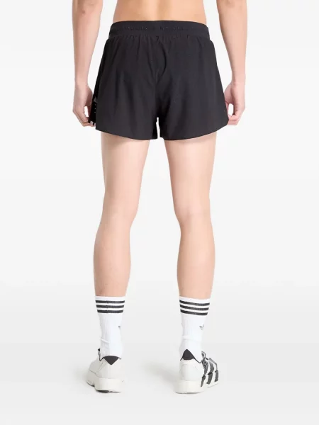 Lung hanorac Adidas cu dungi cu imagine negru