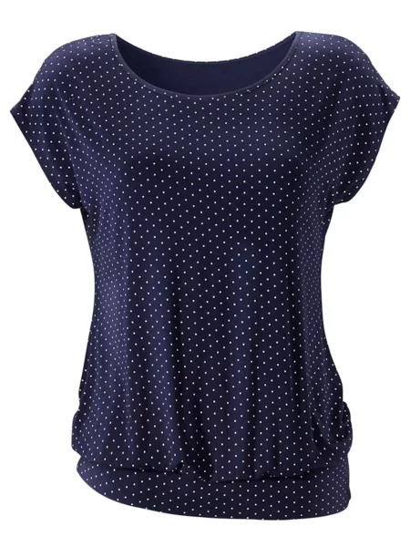 LASCANA Tricou ultramarin albastru