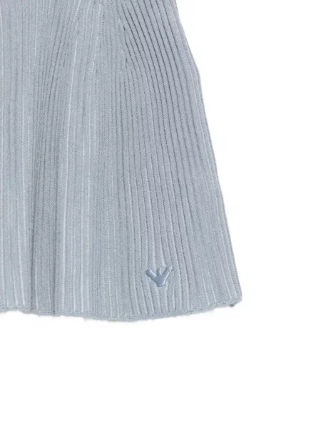 Sukienka dziecięca Emporio Armani niebieska