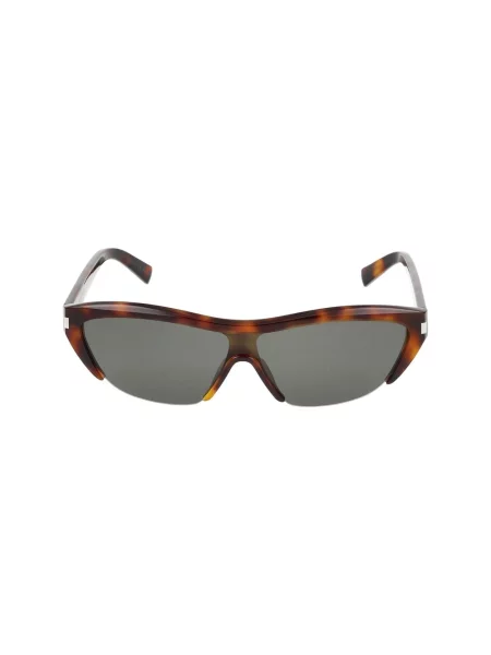 Okulary przeciwsłoneczne Saint Laurent brązowe