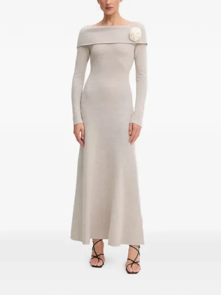 Maksi sukienka maxi Blugirl w kwiatki garniturowa