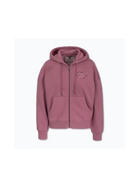 Кофта Pitbull Manzanita Heart Hooded Zip Sweatshirt pink рожевий