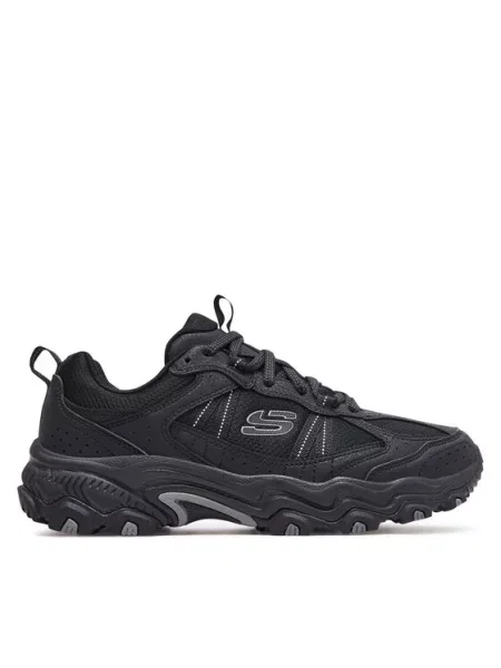 Trekingová obuv Skechers černé