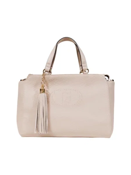 Torebka skórzana Liu Jo beżowa