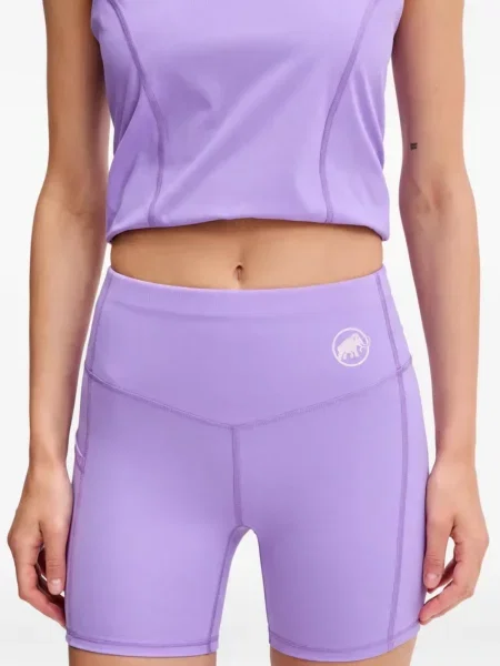 Pantaloni scurți Mammut cu imagine violet
