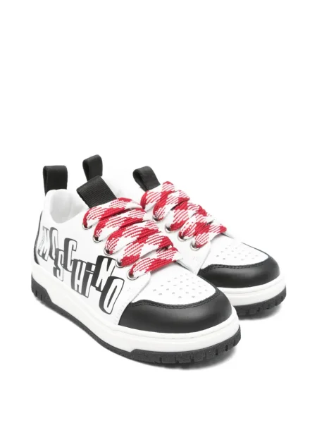 Sneakersy dziecięce Moschino białe