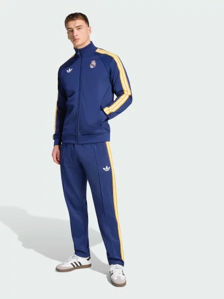 Переработанный свитер Adidas синий