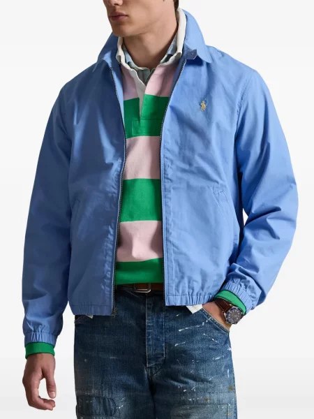 Ριγέ δερμάτινος κάλτσες Polo Ralph Lauren με κορδόνι μαύρο