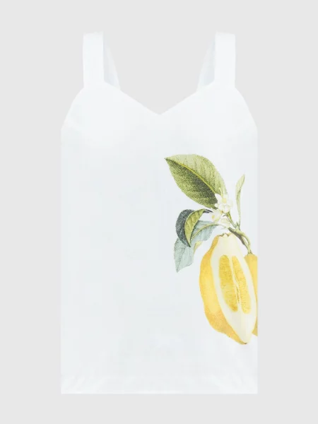 Топ Ultra з принтом Max Mara Sportmax білий