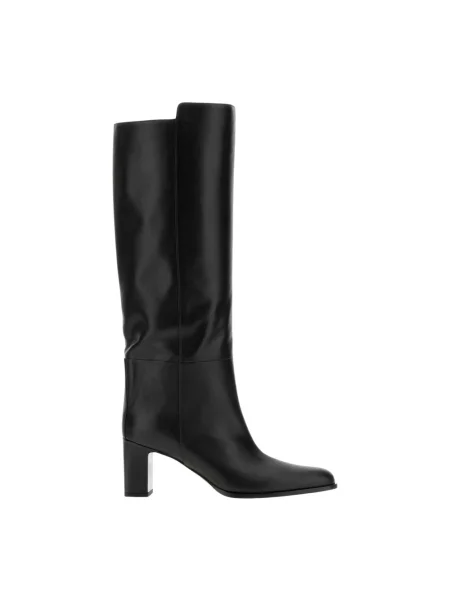 Botki Jimmy Choo skórzane czarne
