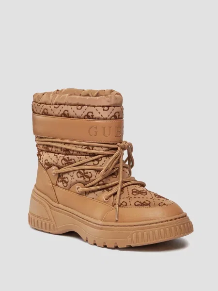 Дутики Guess бежевые