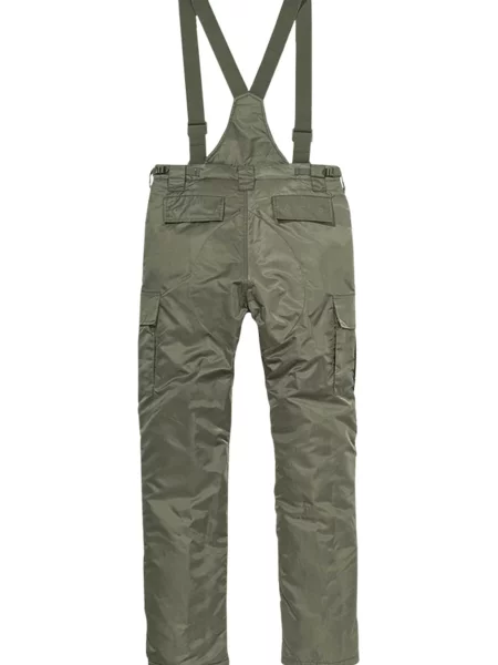 Brandit Funkcionális nadrág Thermal Dungarees olíva
