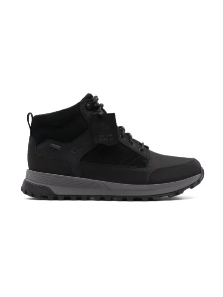 Botki Clarks skórzane czarne