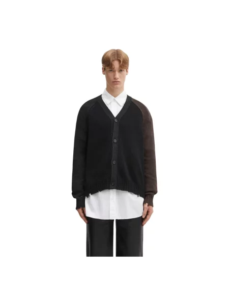 Kardigan Mm6 Maison Margiela czarny