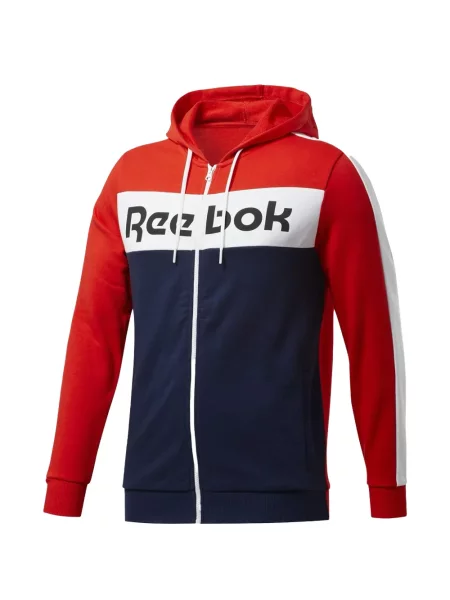 Sală de gimnastică hanorac cu glugă Reebok roșu