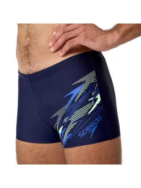 Spodenki pływackie Speedo Medley Logo Aquashort niebieskie