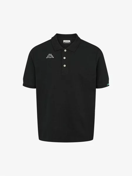 KAPPA Tricou KMLogo Maltaxita' negru