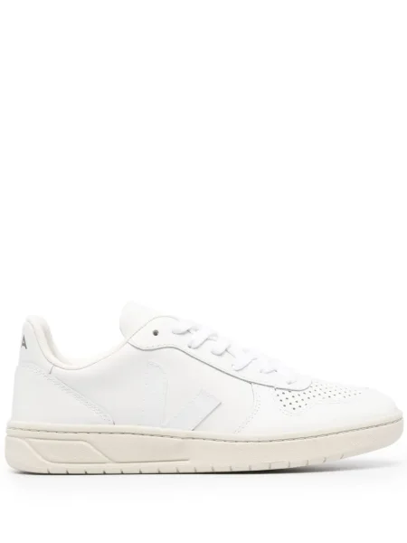 Sneakerși Veja V-10 din piele alb