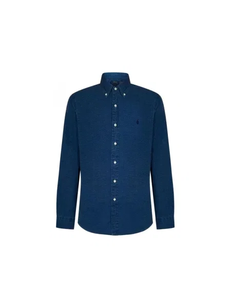 Koszula casualowa o kroju regular fit z czystej bawełny Polo Ralph Lauren niebieska