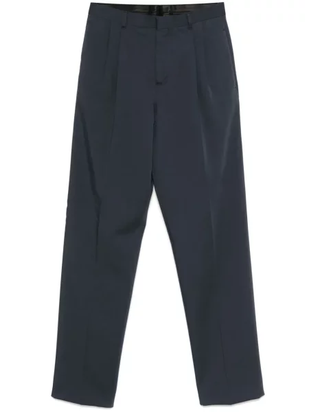 Pantaloni Lardini plisate albastru