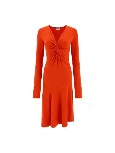 Sukienka midi Isabel Marant Etoile z dżerseju garniturowa czarna