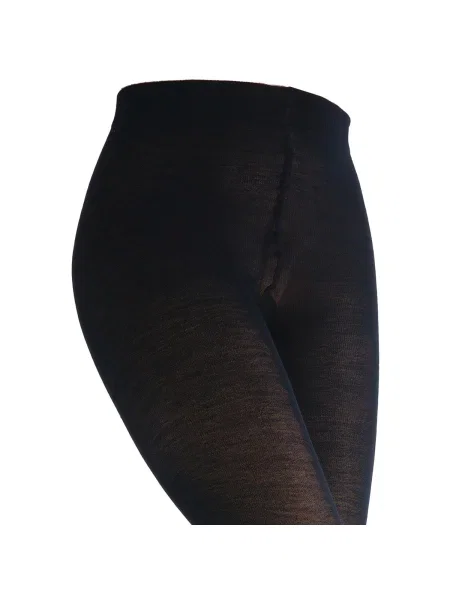 Ponožky Trasparenze z merina modrá