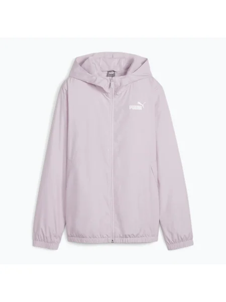 Дамско яке PUMA ESS Solid Windbreaker Hoodie grape mist виолетово