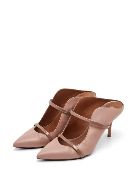 Mules Malone Souliers με μυτερή μύτη ροζ