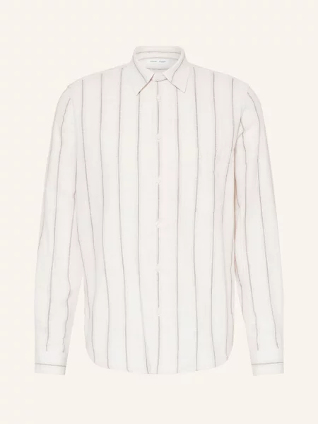 Samsøe Samsøe Košile Liam Comfort Fit Se Lnem krémová