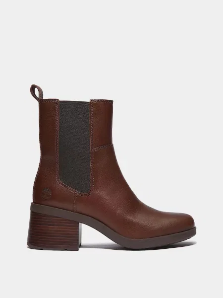 Шкіряні Челсі Timberland темно-коричневий коричневі