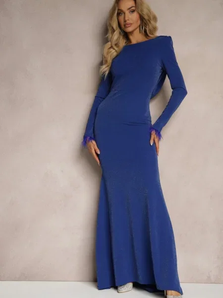 Rochie Emaliene Bleumarin