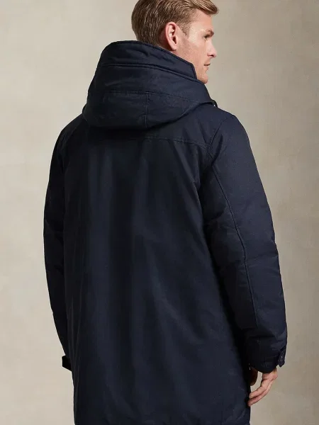 Твілове пальто Polo Ralph Lauren синє