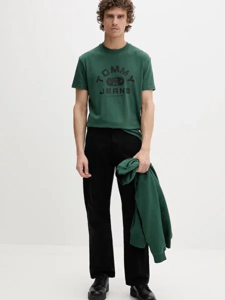 Tommy Jeans tričko zelené