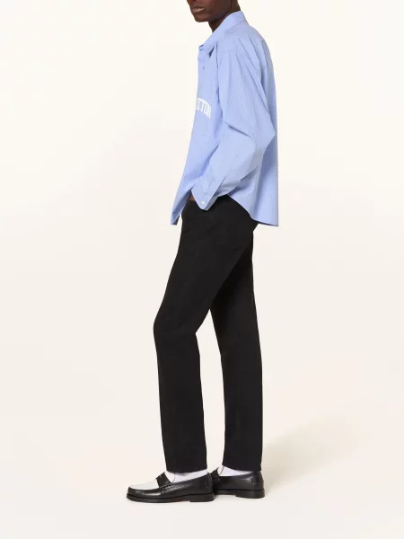 Agolde Jeansy Curtis Tapered Fit schwarz czarny